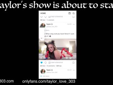 webcam girl taylor_love_303 capture image #2764569