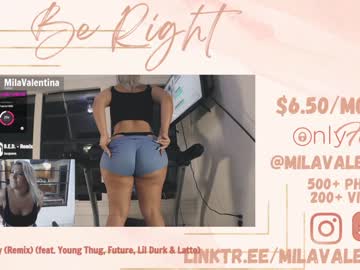 webcam girl milavalentinax capture image #2030401