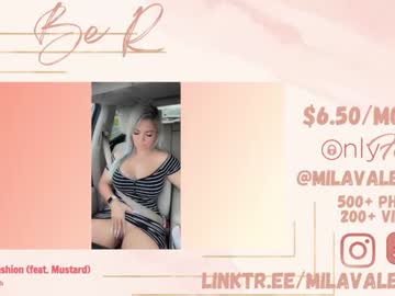 webcam girl milavalentinax capture image #2768744