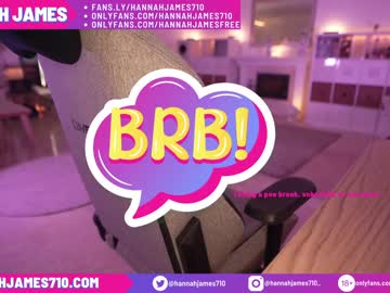 webcam girl hannahjames710 capture image #1023954
